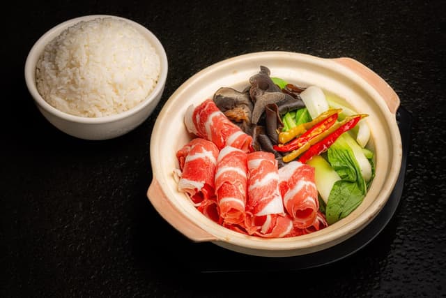 双椒肥牛米线 Double Chili Beef Mixian