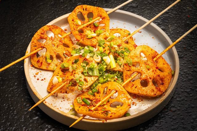 烤藕片(3pcs) Lotus Root Slices (3 pcs)